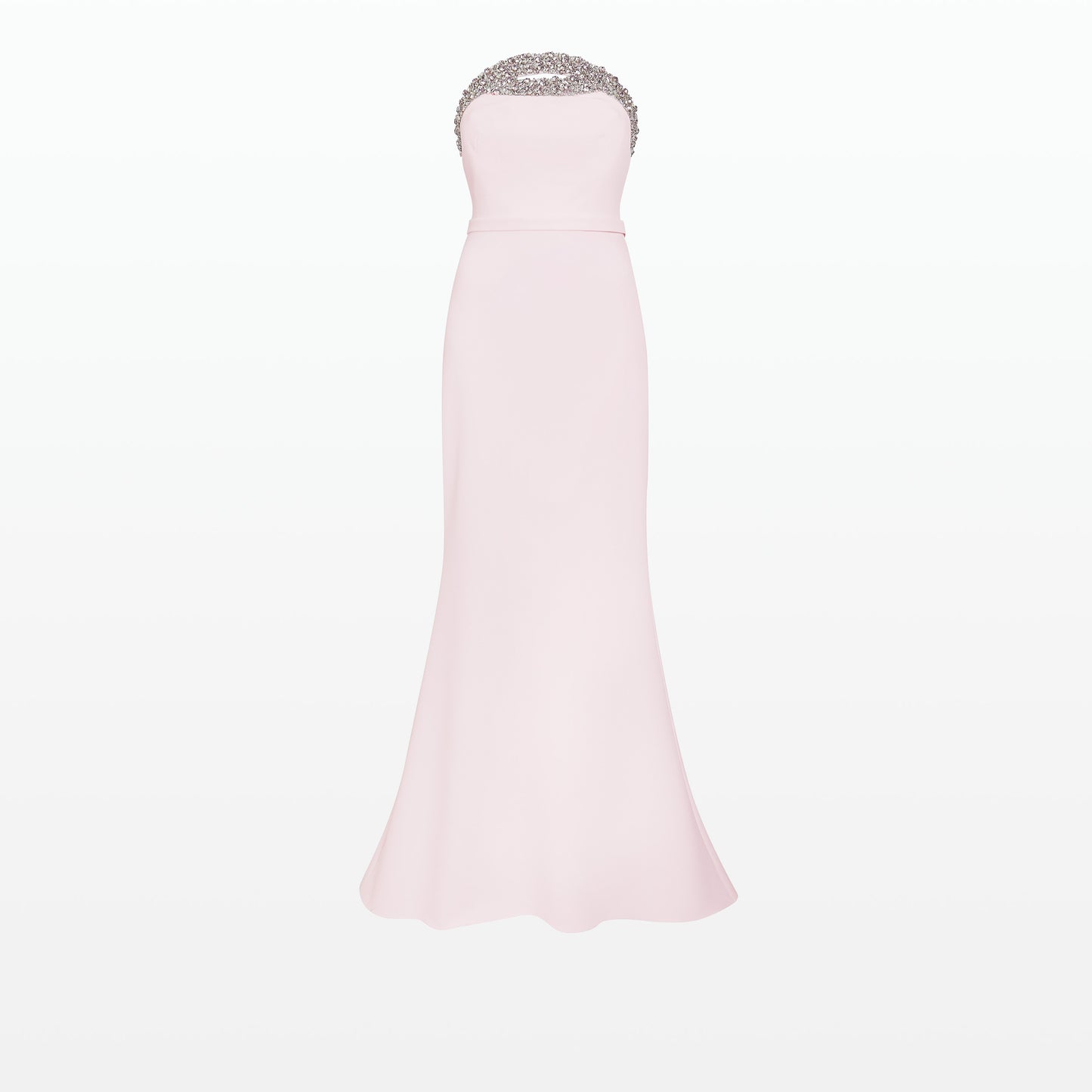 Donatella Barely Pink Long Dress