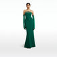 Donatella Botanic Long Dress With Antonia Gloves