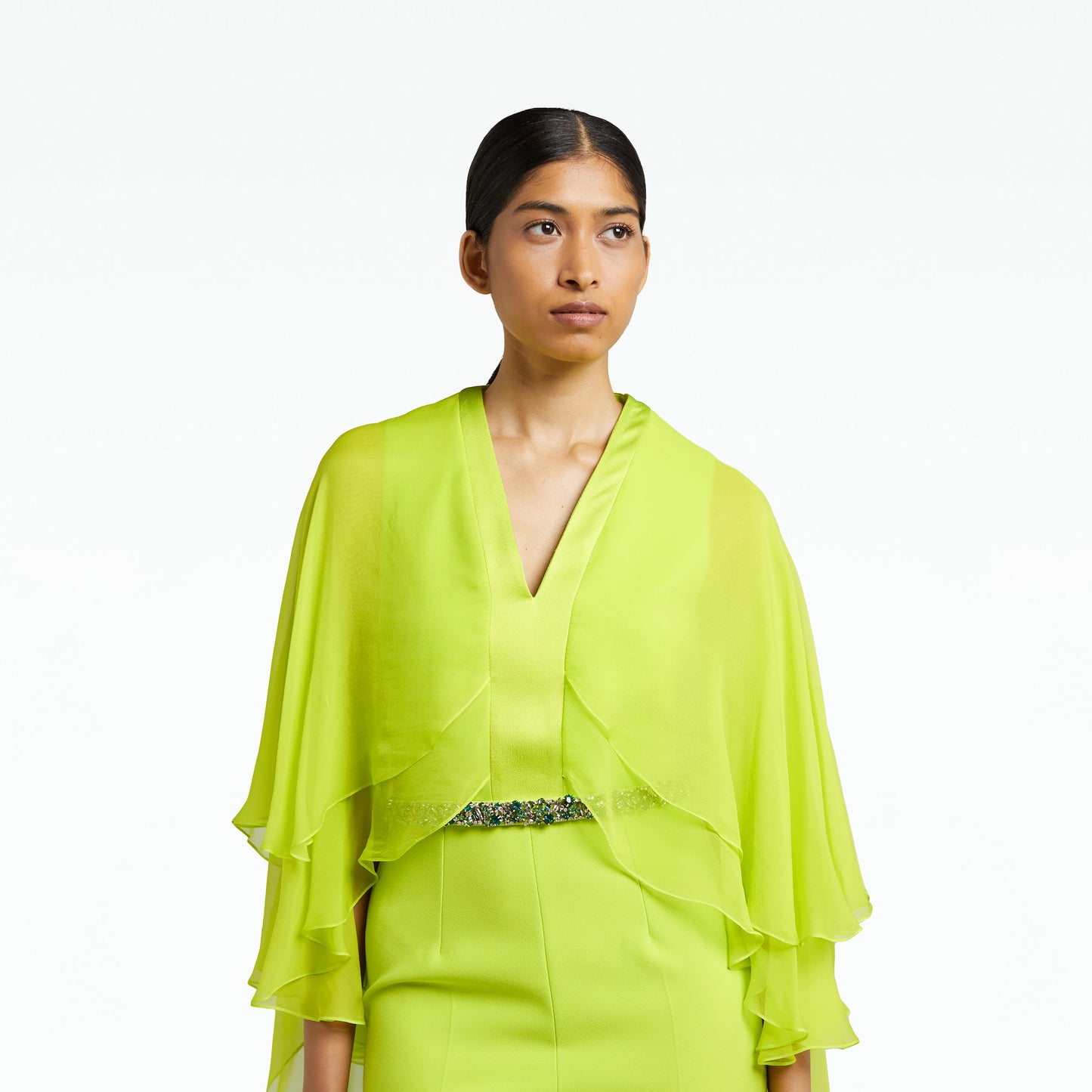 Agnes Tendershoots Jumpsuit With Embroidered Belt