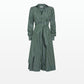 Asteria Green Midi Dress
