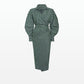 Oriana Green Midi Dress