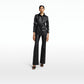 Ellie Black Vegan Leather Top