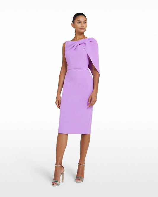 Adria Lupine Midi Dress