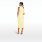 Libra Pale Primrose Midi Dress