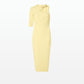 Libra Pale Primrose Midi Dress