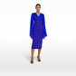 Grace Azure Blue Midi Dress