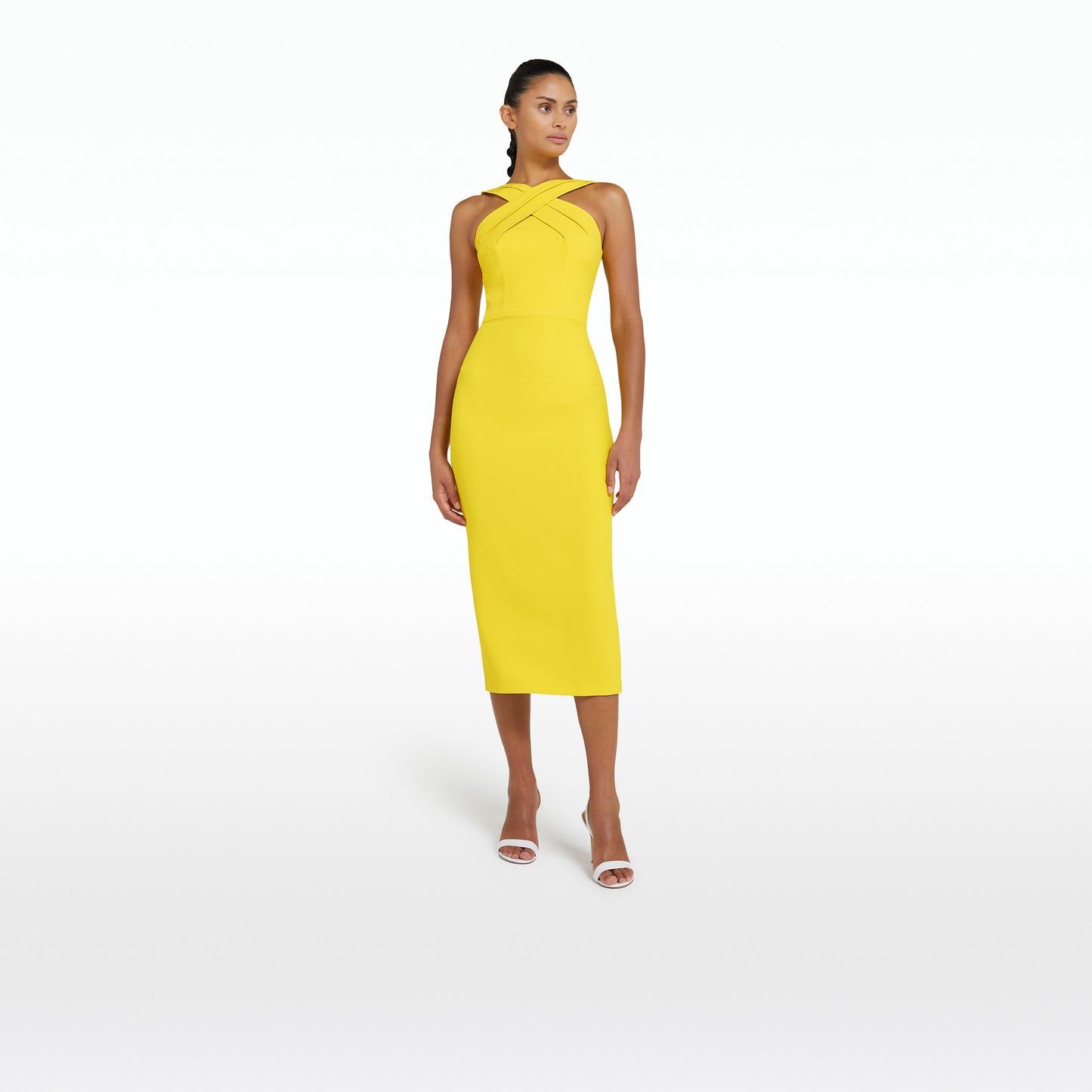 Demi Canary Midi Dress