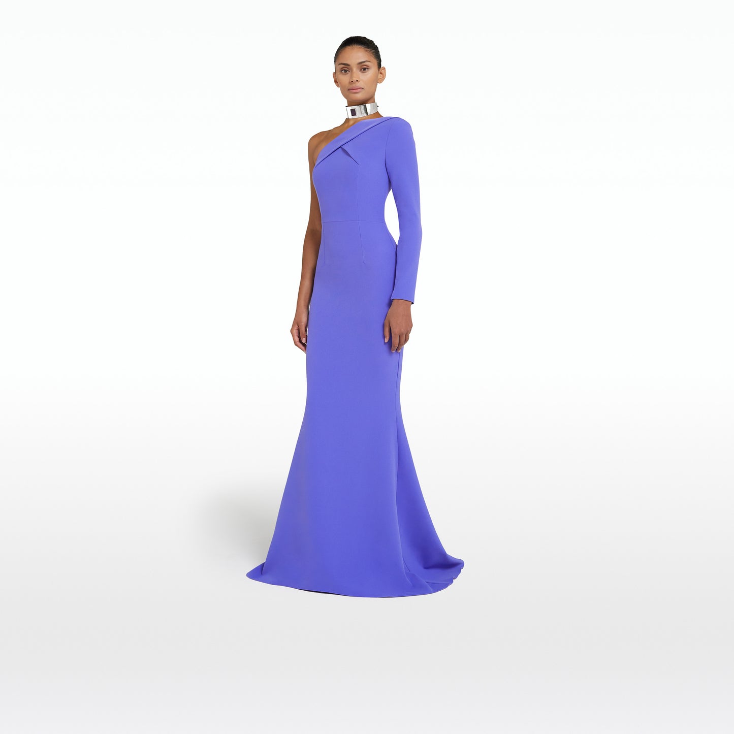 Rihanna Anemone Blue Long Dress