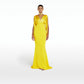 Amina Canary Long Dress