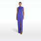 Iris Anemone Blue Long Dress