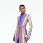 Aiko Multicolour Lupine Knit Coat