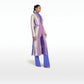 Aiko Multicolour Lupine Knit Coat
