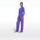 Zaya Anemone Blue Trousers