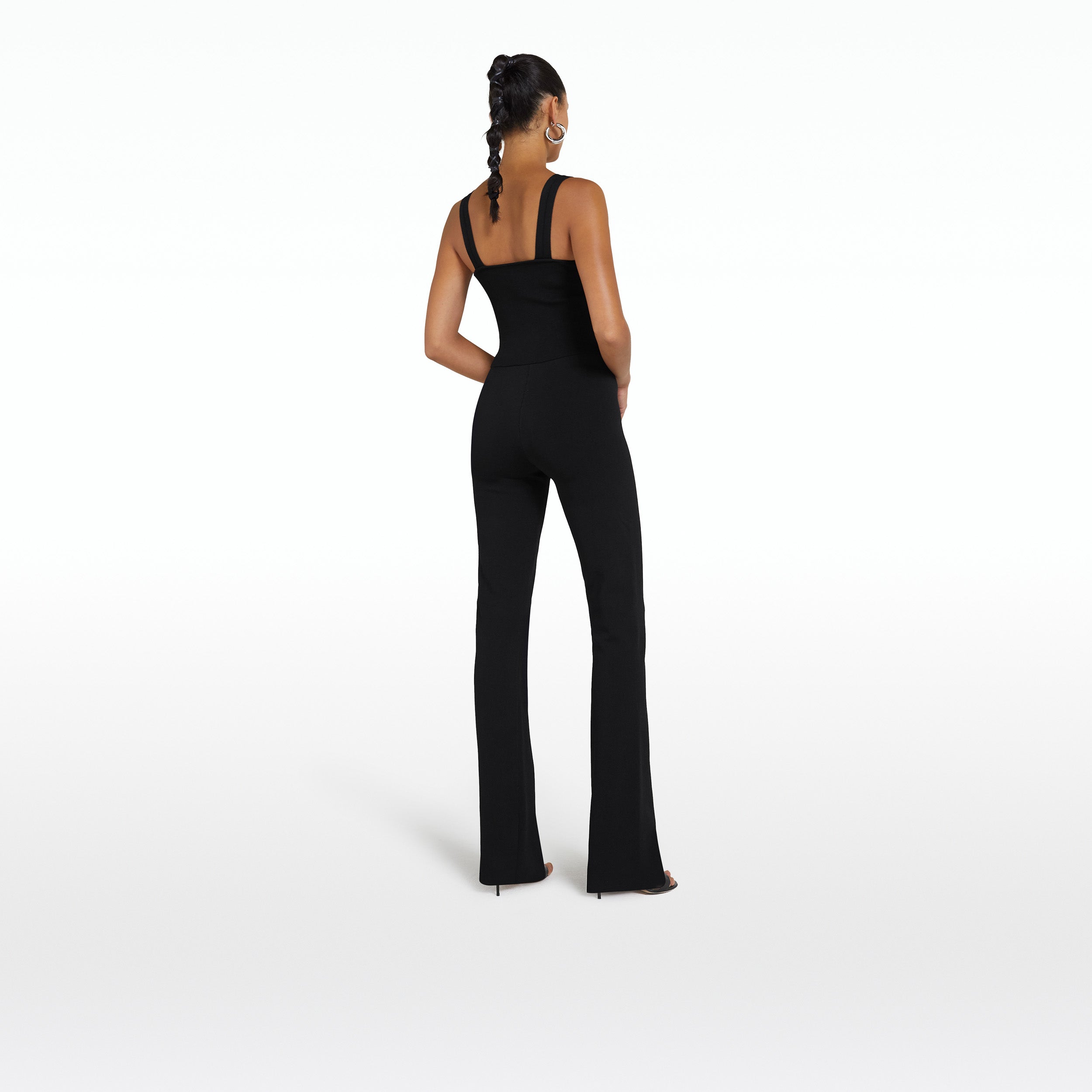 Khuno Black Knit Trousers