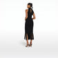 KHUNO BLACK KNIT SKIRT