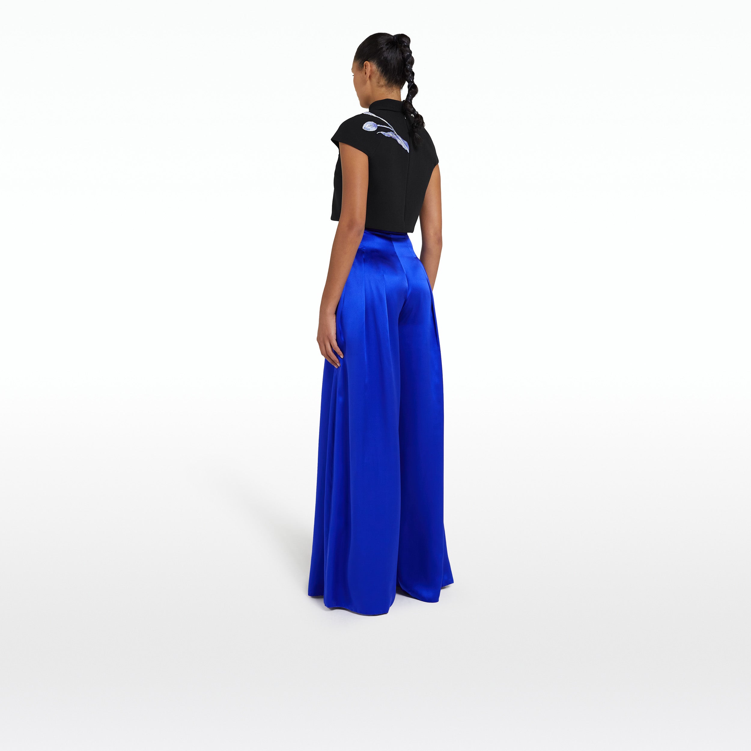 Paz Azure Blue Trousers