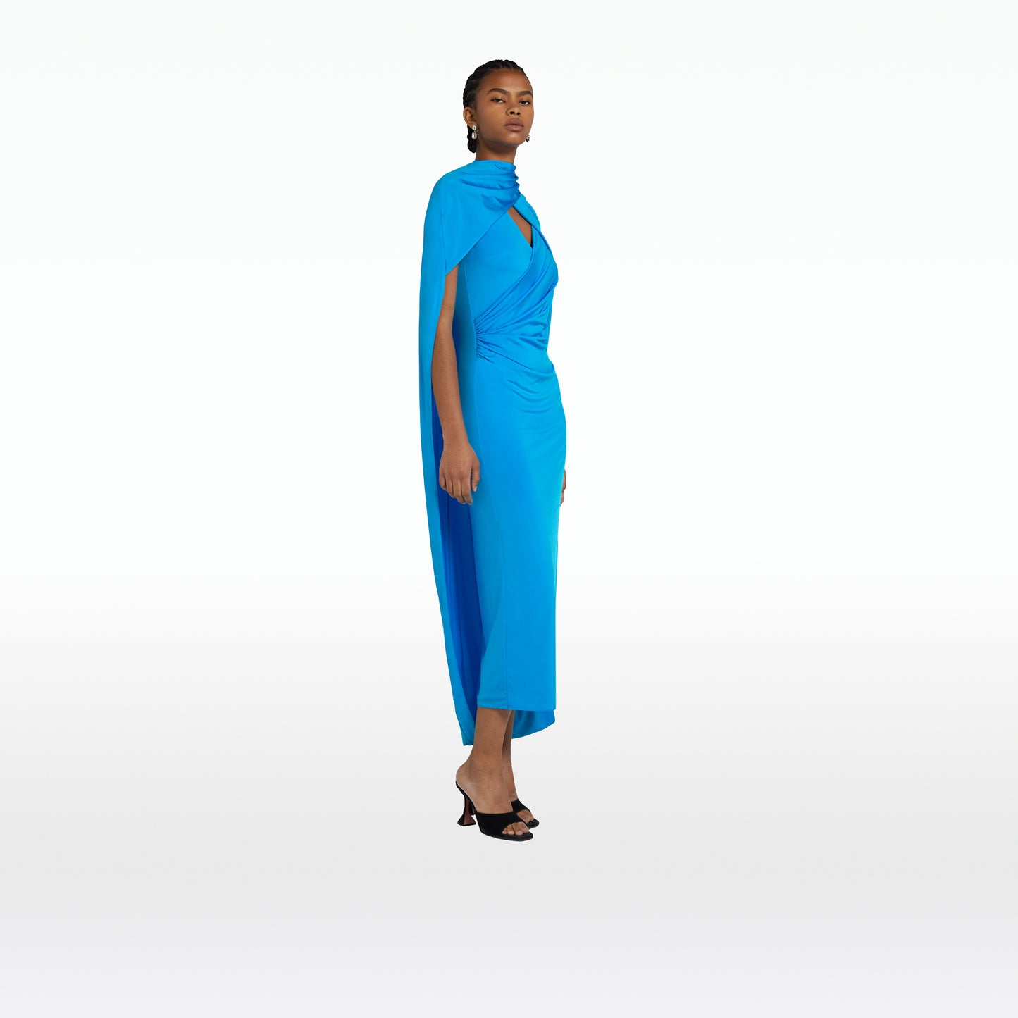 Lynde Blue Danube Midi Dress