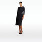 Liba Black Midi Dress
