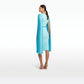 Essiah Positano Midi Dress With Embroidered Belt