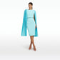 Essiah Positano Midi Dress With Embroidered Belt