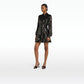 Elvira Gunmetal Mini Dress