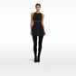 Alena Black Short Dress