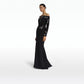 Sonya Black Long Dress