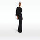 Aylin Black Long Dress