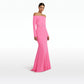 Rory Aurora Long Dress With Embroidered Belt