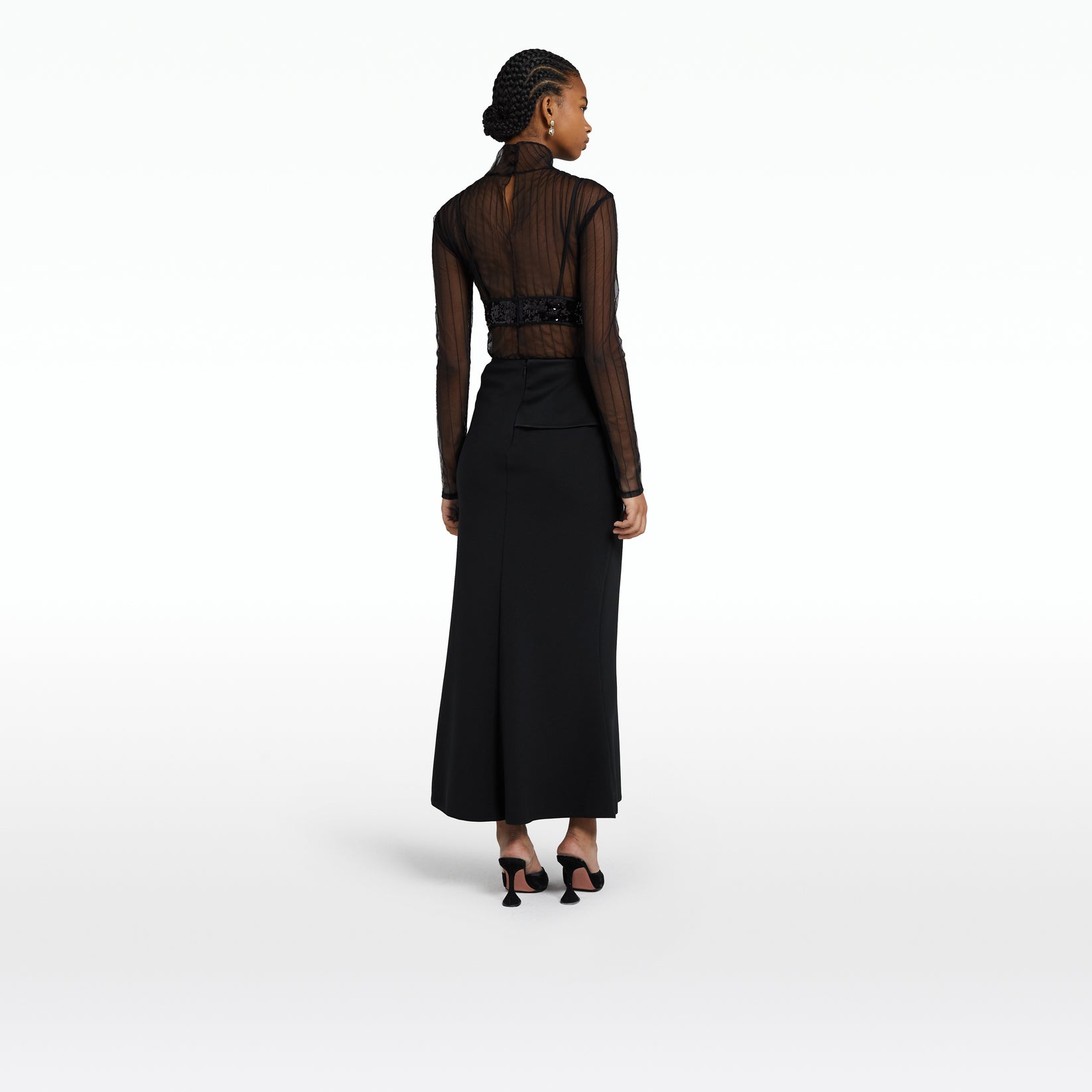 Zenni Black Skirt – Safiyaa London