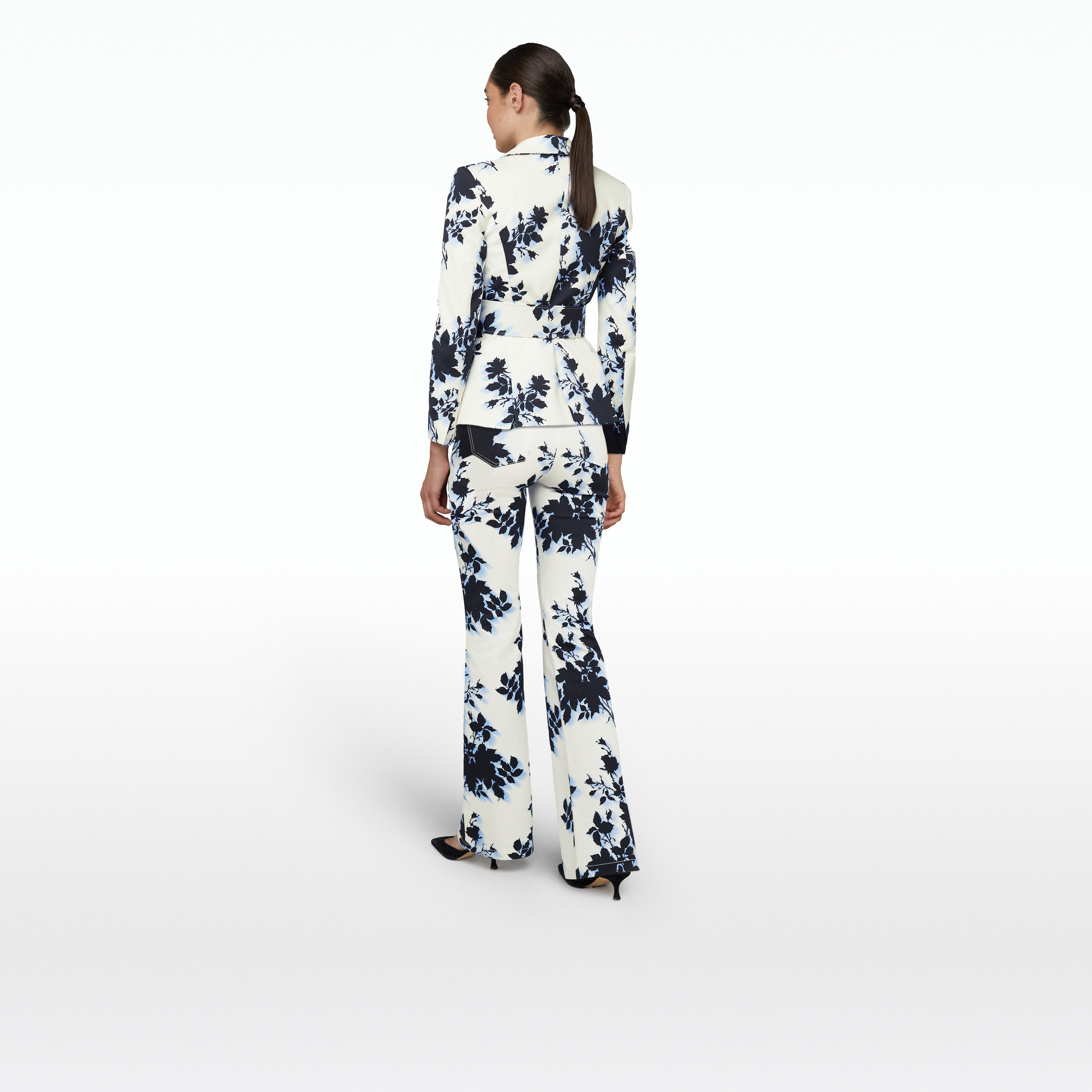 Flora Rose Denim Trousers